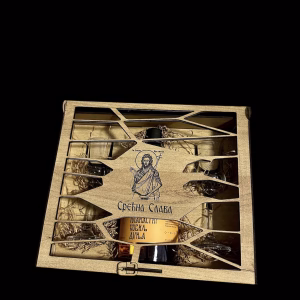 Kovilj Gift Box 2 čaše - Sveti Jovan Krstitelj